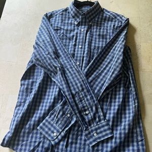 Mens button down business shirt